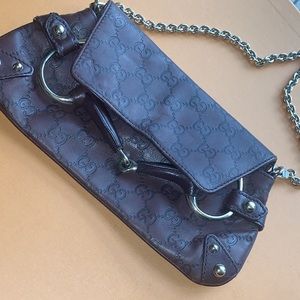 Gucci purse Brown with Gold hardware